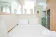 Bedroom Fully Furnished with Good Design Studio Apartment M-Town Residences
