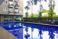 Swimming Pool Fully Furnished With Comfortable Design Studio Sunter Park View Apartment