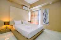 ห้องนอน Spacious and Comfortable @ 1BR Salemba Residence Apartment