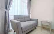 Ruang Umum 3 Warm and Cozy Studio Room at Menteng Park Apartment