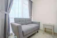 Common Space Warm and Cozy Studio Room at Menteng Park Apartment