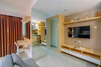 Kamar Tidur 4 Modern and Spacious Studio with City View @ Grand Kamala Lagoon Apartment