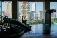 Swimming Pool Luxurious 2BR at Sudirman Suites Apartment
