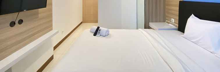 Bedroom Simply Studio Room Semi Apartment at The Lodge Paskal near BINUS University