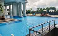 Swimming Pool 4 Cozy Living 1BR at Pakubuwono Terrace Apartment