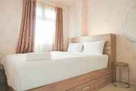 Kamar Tidur Comfort 2BR Green Pramuka City Apartment near Shopping Center