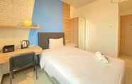 Bedroom 3 Comfortable Studio Semi Apartment at The Lodge Paskal near BINUS University