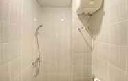 In-room Bathroom 5 Comfortable Studio Semi Apartment at The Lodge Paskal near BINUS University