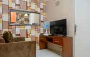 ห้องนอน 7 Comfortable 2BR at Menteng Square Apartment