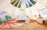 Bedroom 7 Star Gazing Bell Tent Farm Stay
