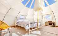 Bedroom 5 Star Gazing Bell Tent Farm Stay