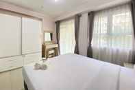 Kamar Tidur Scenic & Stylish 1BR at Gateway Pasteur Apartment