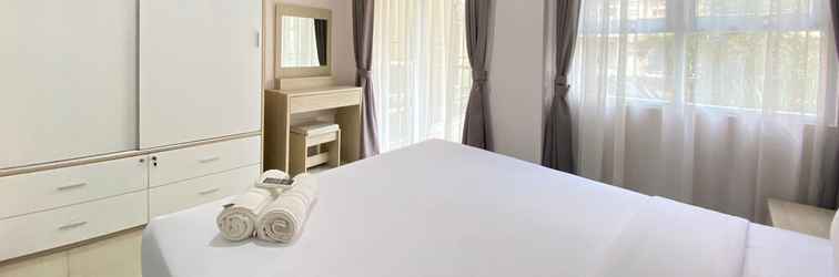 Bedroom Scenic & Stylish 1BR at Gateway Pasteur Apartment