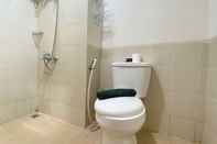 In-room Bathroom Homey Studio Apartment at Harvard Jatinangor near IPDN