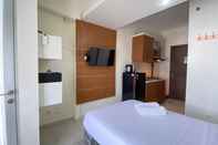 Bedroom Homey Studio Apartment at Harvard Jatinangor near IPDN