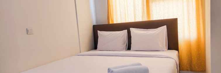 Bedroom Luxurious 1BR at Vida View Makassar Apartment