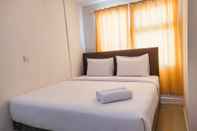 Bedroom Luxurious 1BR at Vida View Makassar Apartment