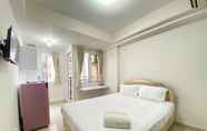 Bedroom 2 Compact Studio Room Apartment at Sudirman Suites Bandung