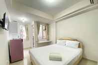 Bedroom Compact Studio Room Apartment at Sudirman Suites Bandung