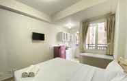 Bedroom 4 Compact Studio Room Apartment at Sudirman Suites Bandung