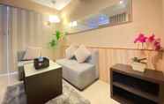 Ruang Umum 2 Cozy and Stylish 1BR Apartment at Gateway Pasteur