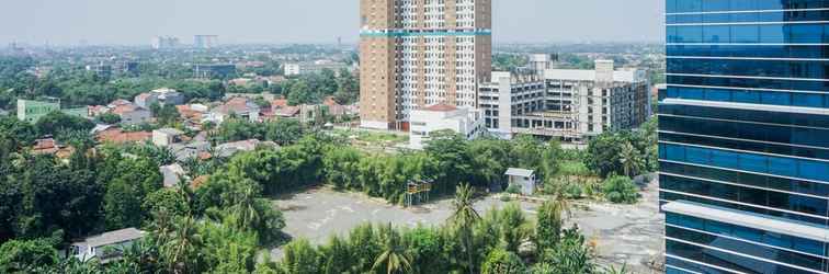 Exterior Minimalist and Cozy Studio Apartment at Tuscany Residences