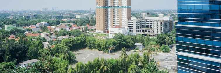 Bangunan Comfy and Minimalist Studio Apartment at Tuscany Residences