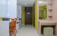 Bilik Tidur 4 Fully Furnished with Comfortable Design Studio Apartment H Residence