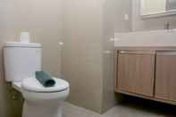 In-room Bathroom Fully Furnished with Comfortable Design Studio Apartment H Residence