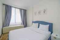 Kamar Tidur Comfy 1BR with City View at Permata Hijau Suites Apartment