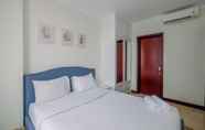 Kamar Tidur 6 Comfy 1BR with City View at Permata Hijau Suites Apartment