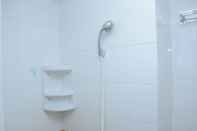 In-room Bathroom Comfortable 2BR at Green Pramuka City Apartment Direct Access to Mall