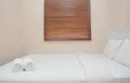 Bedroom 5 Comfortable 2BR at Green Pramuka City Apartment Direct Access to Mall