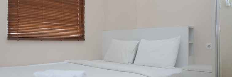 Kamar Tidur Comfortable 2BR at Green Pramuka City Apartment Direct Access to Mall