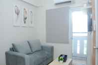 Common Space Cozy 2BR Green Pramuka with Great City View Apartment
