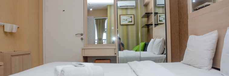 Bedroom Comfort and Spacious Studio Room Bassura City Apartment