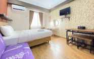 Bedroom 4 Glam Decor Studio Apartment at Emerald Towers