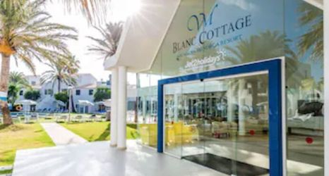 外部的 2 Aparthotel Vacances Menorca Blanc Cottage