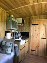 Bedroom 4 The Shepherds Hut at Hafoty Boeth