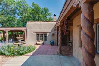 Exterior 4 Garcia St. Adobe - Historic District, Close to Canyon Road, Three Master Bedrooms, Great Outdoor Space