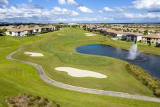 ห้องออกกำลังกาย Gorgeous 4Bd Close to Disney w Pool Champions Gate Resort 1196