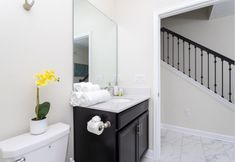 客室内バスルーム 7 Gorgeous 4Bd Close to Disney w Pool Champions Gate Resort 1196