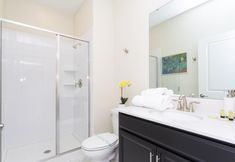 In-room Bathroom 6 Gorgeous 4Bd Close to Disney w Pool Champions Gate Resort 1196