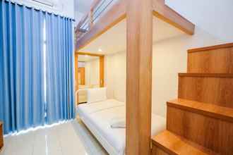 Kamar Tidur 4 Comfort Studio Room With Bunk Bed At Dave Apartment