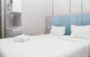 Kamar Tidur 6 Modern And Comfortable Studio At Grand Kamala Lagoon Apartment