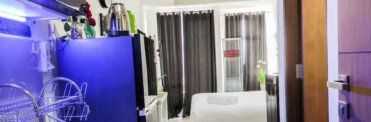 Bedroom Cozy Stay Studio At Vida View Makassar Apartment