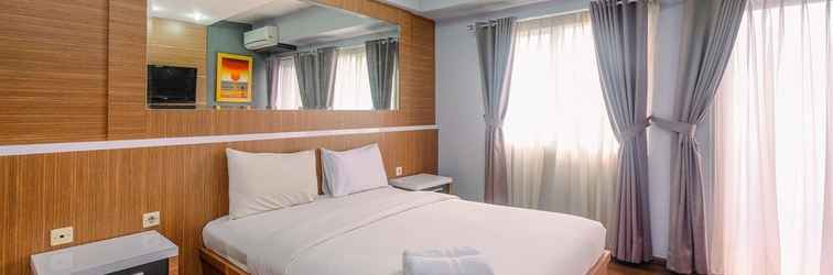 Kamar Tidur Cozy Stay Studio Apartment At Park View Condominium