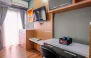 Kamar Tidur 2 Cozy Stay Studio Apartment At Park View Condominium