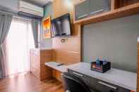 Kamar Tidur Cozy Stay Studio Apartment At Park View Condominium