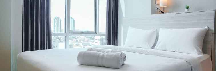 Kamar Tidur Great Choice Deluxe Studio Apartment At Capitol Park Residence